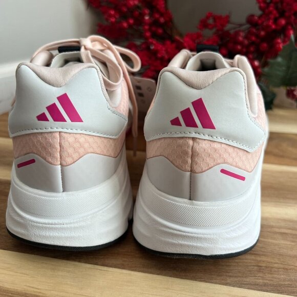 Adidas Womens Speedmotion Running Shoe Sz 9.5 Quartz/ Silver Met/Fuchsia - Picture 6 of 10